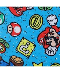 Super Mario Brothers Dual-Compartment Utility Case With Webbing Pull Handle