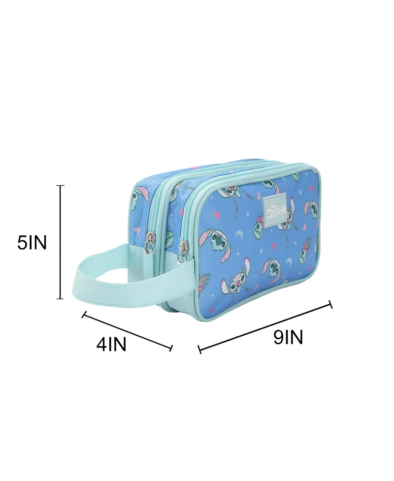 Disney's Stitch Dual-Compartment Utility Case With Webbing Pull Handle