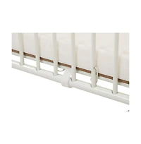 L.a. Baby Full Size Metal Holiday Folding Crib