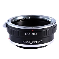 K&F Concept High Precision Lens Adapter Mount,Eos-nex