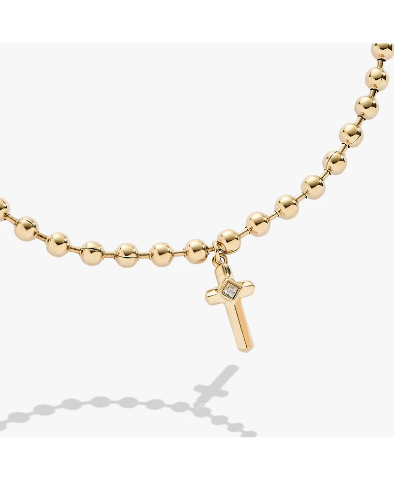 Alex and Ani Cross Ball Chain Bracelet
