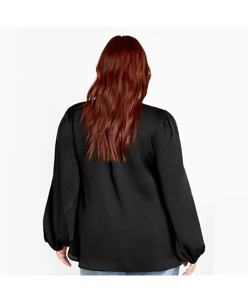 City Chic Plus Aria Shirt