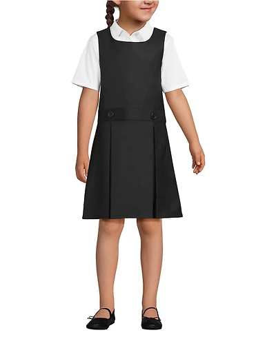 Lands' End Big Girls School Uniform Jumper Top of Knee
