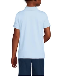 Lands' End Girls Short Sleeve Feminine Fit Rapid Dry Polo Shirt