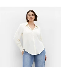 City Chic Plus Size Manor Road Shirt