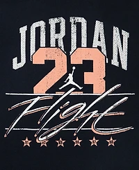 Jordan Big Girls Distressed Collegiate T-Shirt
