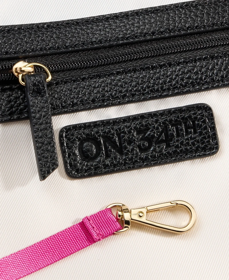 On 34th Jyyll Large Solid Tote with Removable Pouch