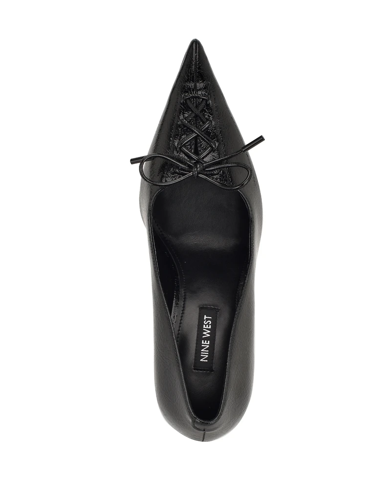 Nine West Women's Marsen Lace-Up Stiletto Pumps
