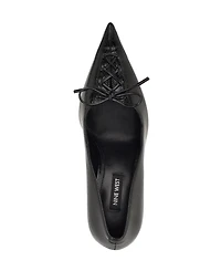 Nine West Women's Marsen Lace-Up Stiletto Pumps