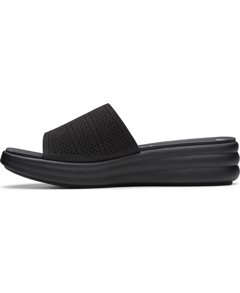 Clarks Cloudsteppers Women's Drift Twist Slip-On Flat Sandals