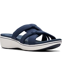 Clarks Cloudsteppers Women's Breeze Rae Cam Slip-On Flat Sandals