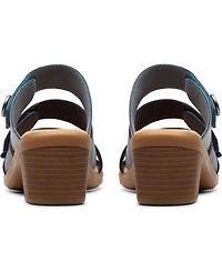Clarks Collection Women's Emily2 Adella Block Heel Sandals