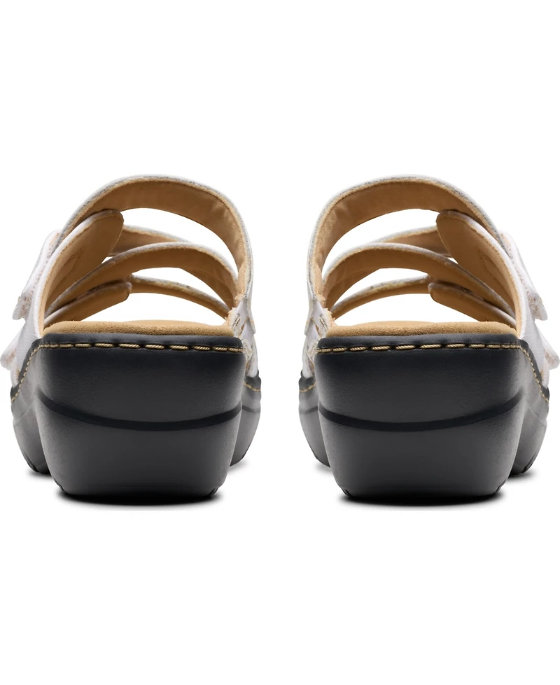 Clarks Collection Women's Merliah2 Cove Wedge Sandals