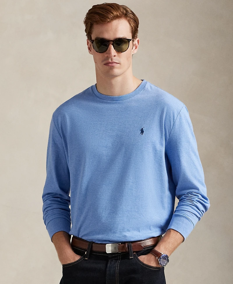 Polo Ralph Lauren Men's Classic-Fit Jersey Long-Sleeve T-Shirt