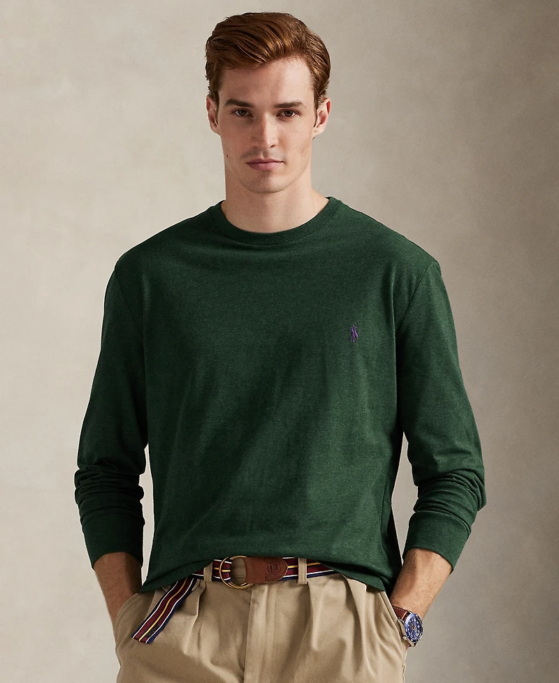 Polo Ralph Lauren Men's Classic-Fit Jersey Long-Sleeve T-Shirt