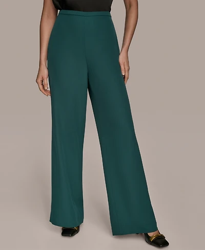 Donna Karan New York Women's Wide-Leg Pull-On Pants