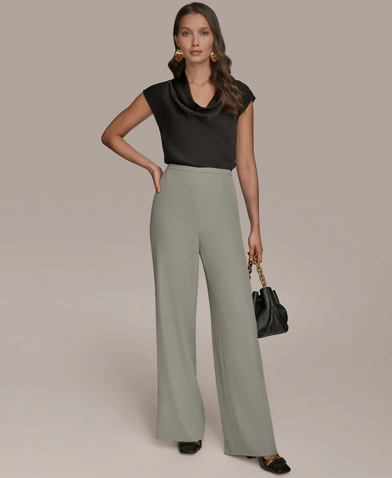 Donna Karan New York Women's Wide-Leg Pull-On Pants