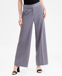 Tahari Asl Women's Bi-Stretch Wide-Leg Pants