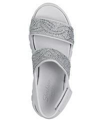 Skechers Women's Foamies: Arch Fit Footsteps - Elegance Platform Sandals from Finish Line