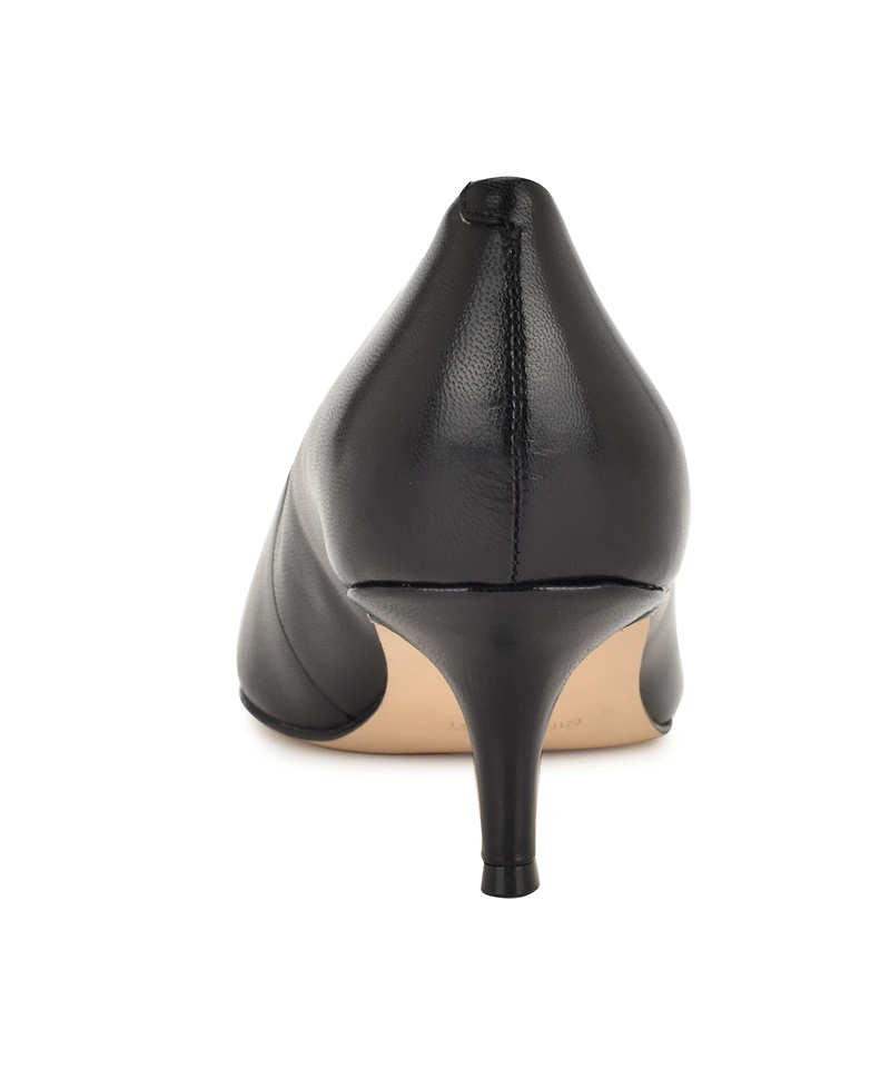 Nine West Women's Adalys Pointy Toe Kitten Heel Pumps