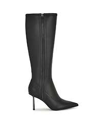 Nine West Women's Derand Tall Pointy Toe Stiletto Boots