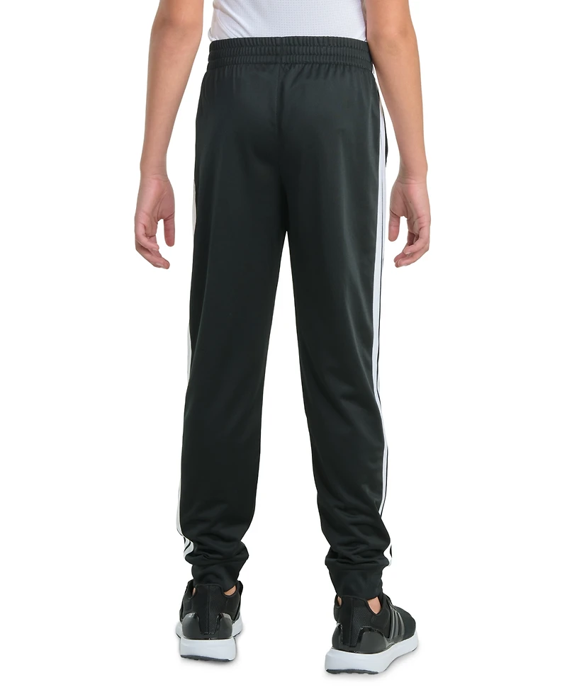 adidas Big Boys Elastic-Waistband Essential 3-Stripe Jogger Pants