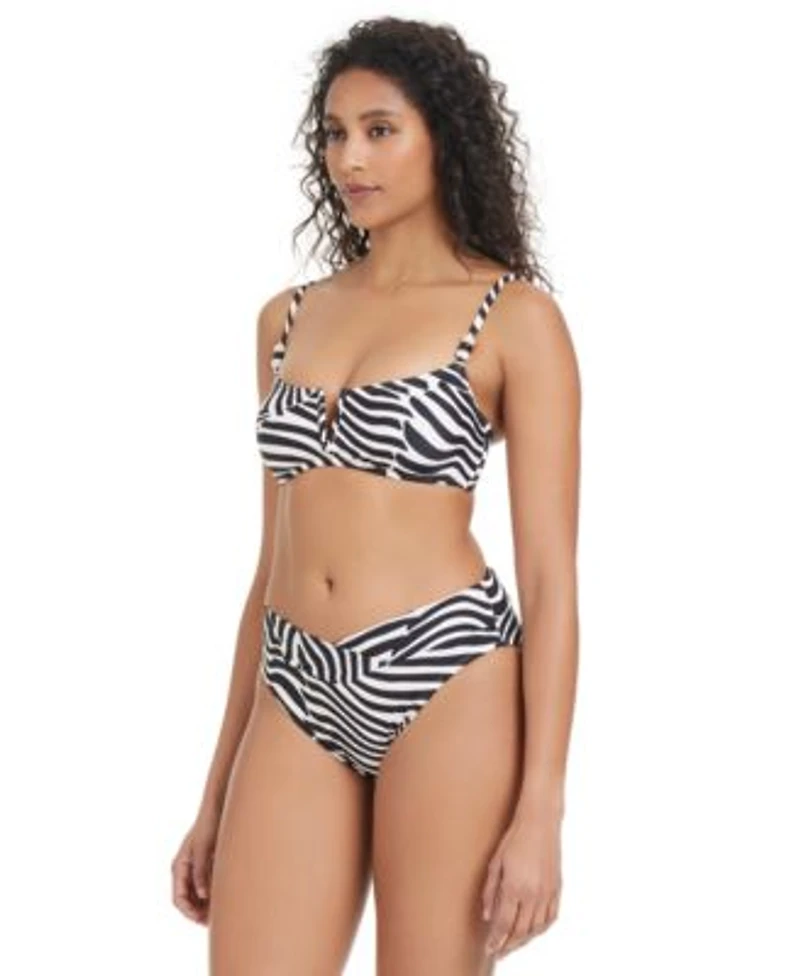Bar Iii Womens Wild One V Wire Bikini Top Bottoms Exclusively At Macys