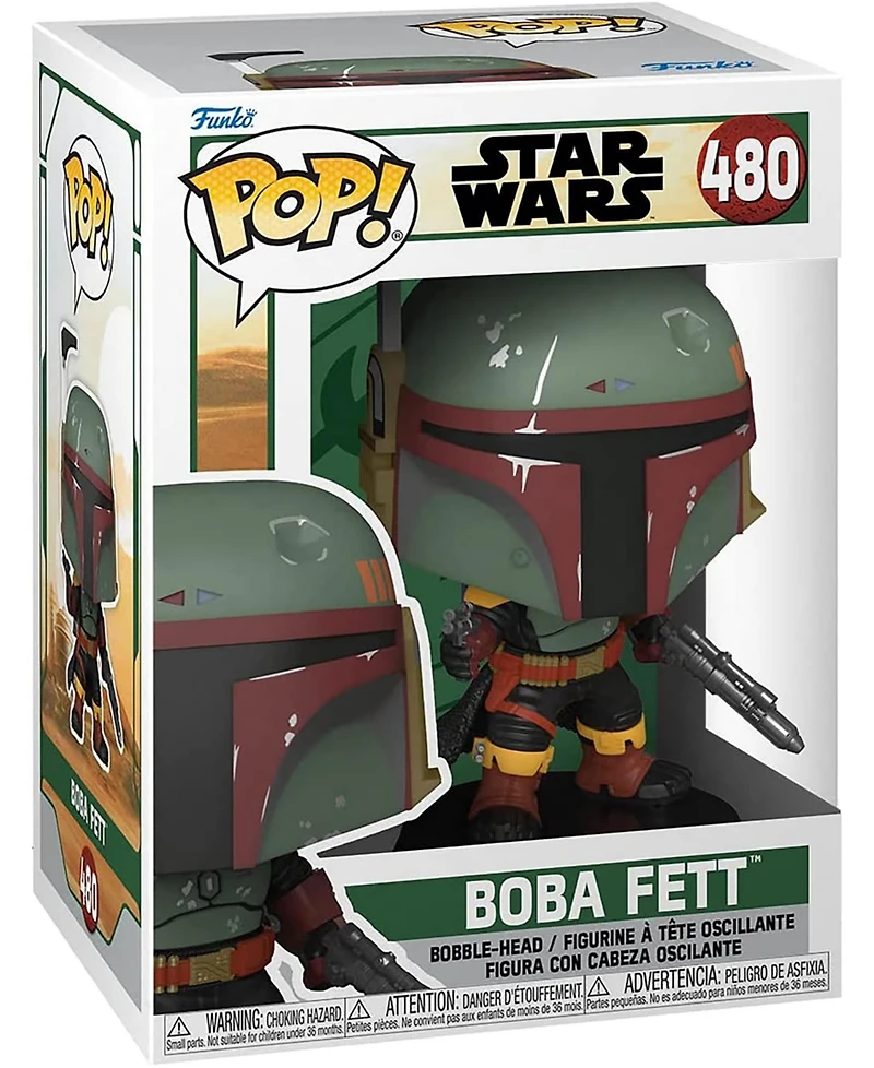 Star Wars The Book of Boba Fett Funko Pop Vinyl Figure | Boba Fett