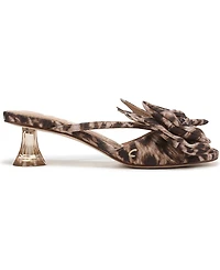 Circus Ny by Sam Edelman Women's Natalina Bow Kitten-Heel Dress Sandals