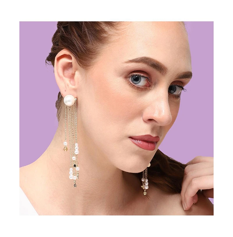 Sohi Pellet-Party Drop Earrings