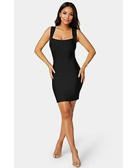 Bebe Women's Open Back Bandage Short Dress