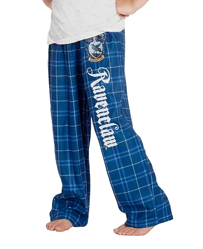 Harry Potter Boys Intimo Hogwarts Houses Plaid Lounge Pajama Pants - All