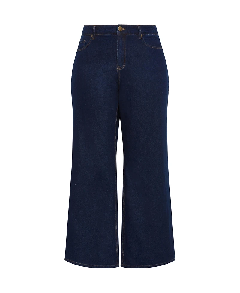 City Chic Plus Harley Fit Jojo Straight Jean