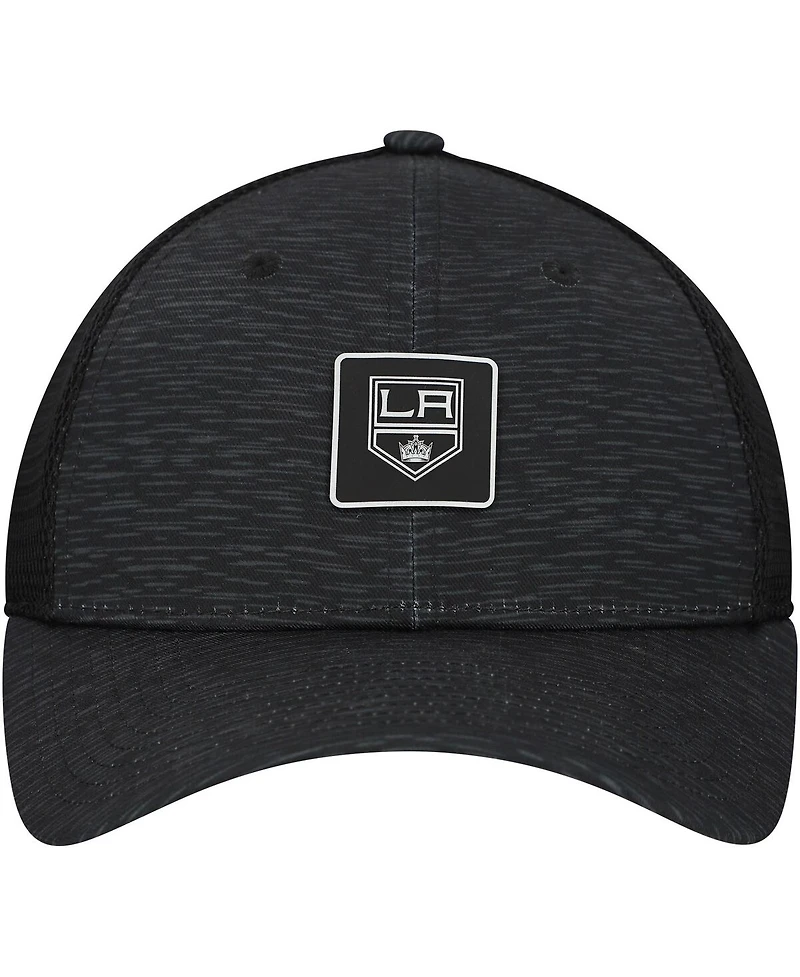 Fanatics Women's Black Los Angeles Kings Authentic Pro Adjustable Trucker Hat