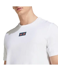 Adidas Men's White Bayern Munich Jersey Hook T-Shirt