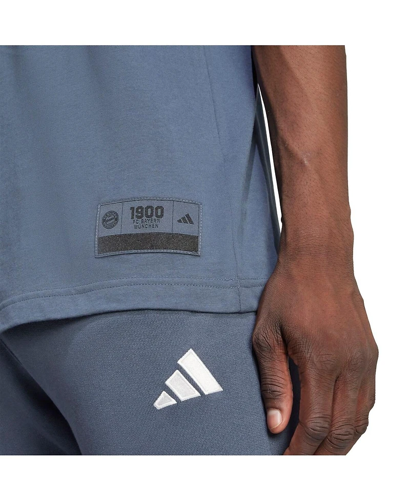 Adidas Men's Anthracite Bayern Munich Us Pack T-Shirt