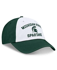 Top of the World Men's White/Green Michigan State Spartans Heritage Weston Adjustable Hat