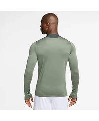 Nike Men's Green Chelsea 2025/26 Strike Drill Raglan Quarter-Zip Long Sleeve Sweatshirt