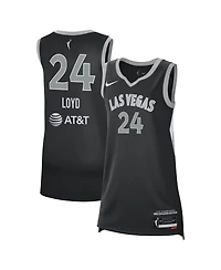Nike Men's and Women's Jewell Loyd Black Las Vegas Aces Explorer Edition Victory Jersey