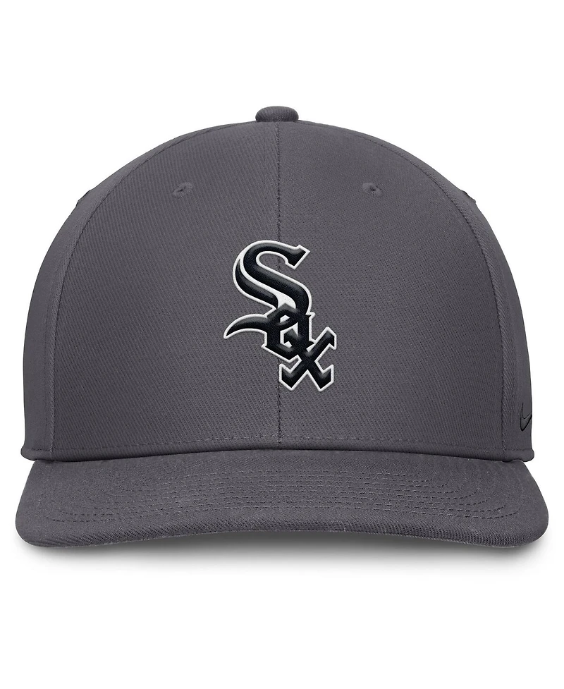 Nike Men's Gray Chicago White Sox Pro Performance Snapback Hat
