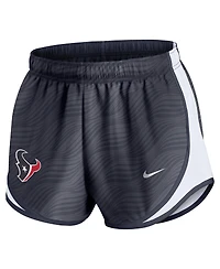 Nike Women's Navy Houston Texans Tempo Performance Shorts