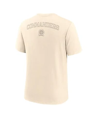 Nike Men's Cream Washington Commanders Glory Tri-Blend T-Shirt