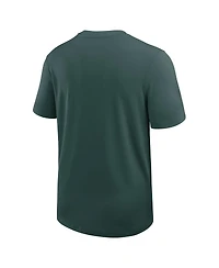 Nike Men's Green Michigan State Spartans 2025 Sideline Uv Performance Coach T-Shirt