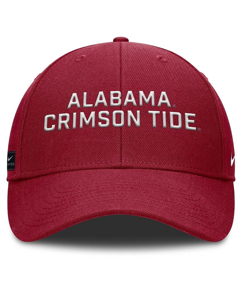 Nike Men's Alabama Crimson Tide Rise Practice Adjustable Hat