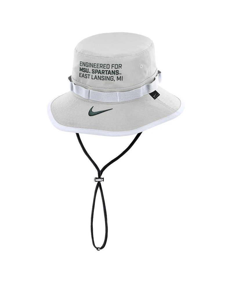 Nike Men's Michigan State Spartans 2025 Sideline Apex Boonie Performance Bucket Hat