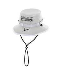 Nike Men's Michigan State Spartans 2025 Sideline Apex Boonie Performance Bucket Hat