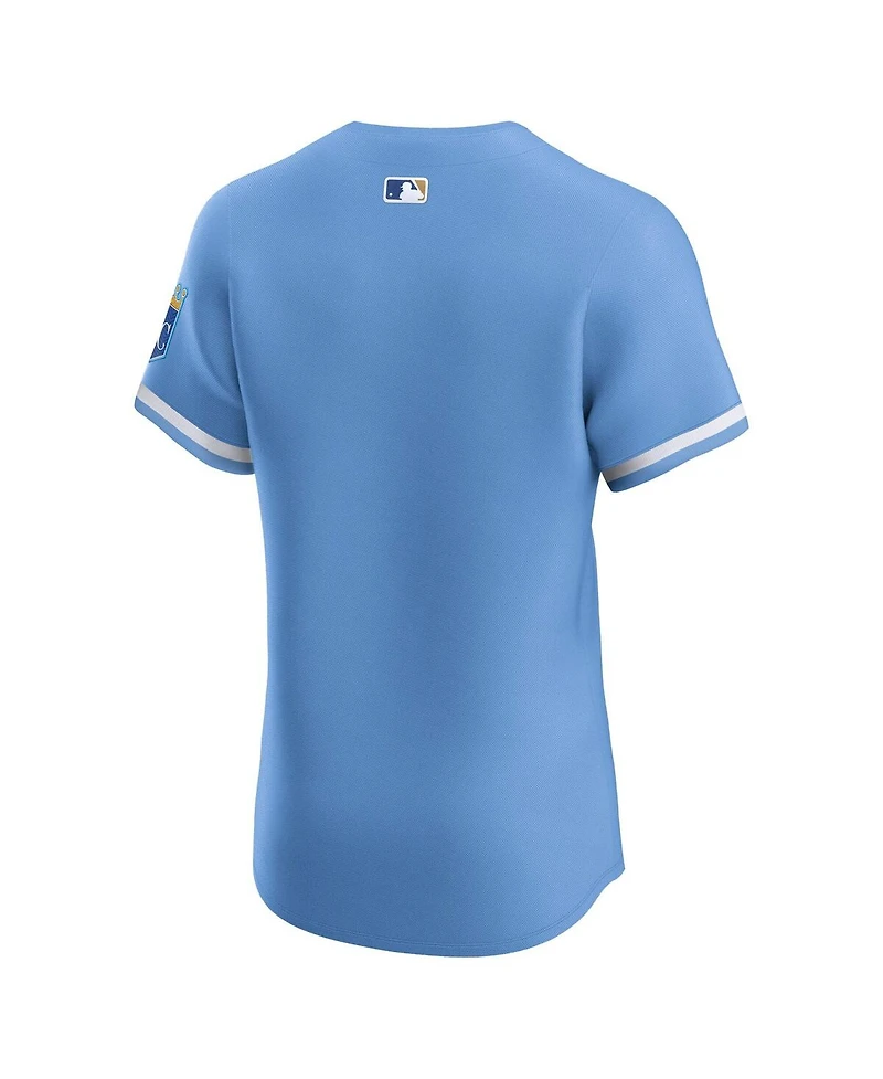 Nike Men's Light Blue Kansas City Royals Alternate Elite Jersey