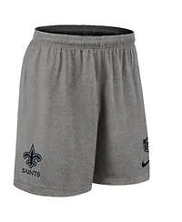 Nike Men's Black New Orleans Saints Sideline Reversible Performance Shorts