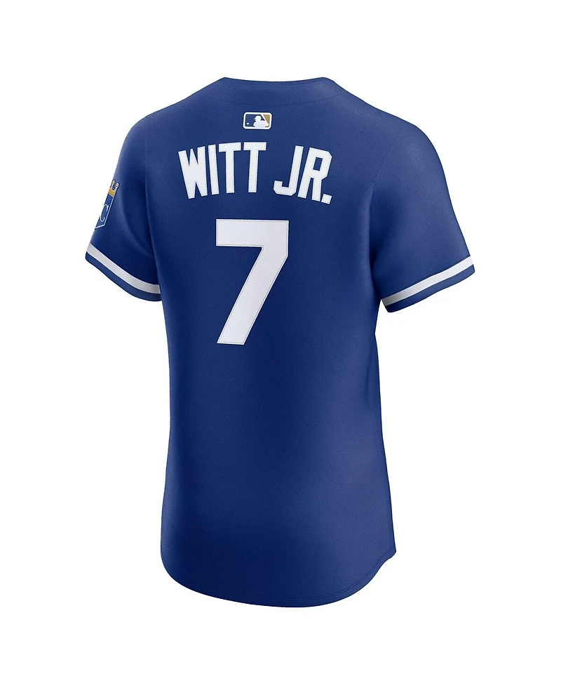 Nike Men's Bobby Witt Jr. Royal Kansas City Royals Alternate 2 Elite Player Jersey