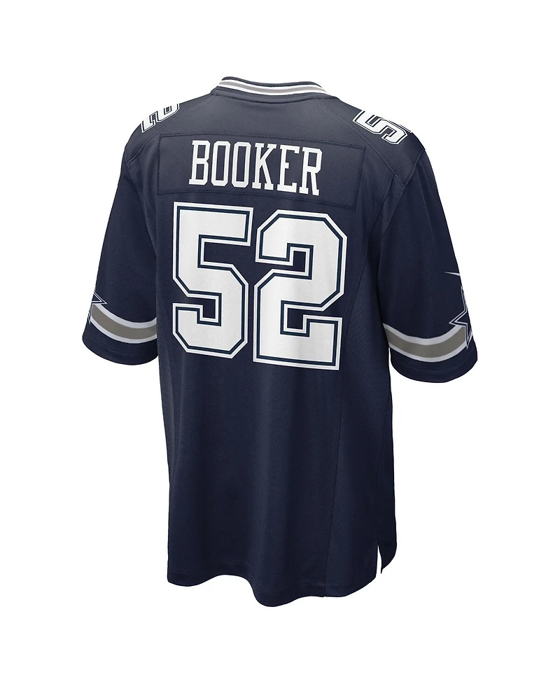 Nike Men's Tyler Booker Navy Dallas Cowboys 2025 Nfl Draft First Round Pick Game Jersey